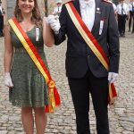 1. Throndame Jasmin Sauerländer Prinzessin und 1. Thronoffizier Florian Sauerländer Prinz